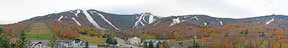Panorama of Killington Resort taken late Saturday, 10/17.  Click to enlarge.