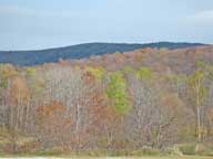 Looking across the Roaring Brook Valley from the Birch Ridge Inn.