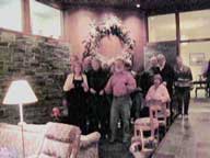 =Birch Ridge Inn Thanksgiving Day Accapella Marching Band