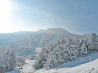 Killington Peak in the sun.