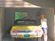 Mary's 'Baby' put away for the winter.