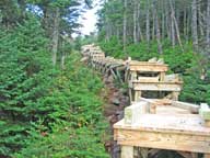 Stairway to Heaven under construction at Killington Peak