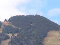Stairway to heaven visible on Killington Peak