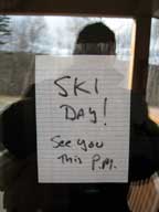 Besides voting, there was something else important to do today at Killington!