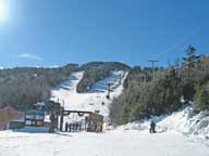 Killington Peak: resplendent in bright morning sunshine!