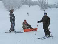 Ruts, Ben, and Kenny on the mountain last Friday.  The Bagel is out of frame to the left for those of you looking for him.