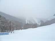Light snow continues to fall at Killington building up the base.