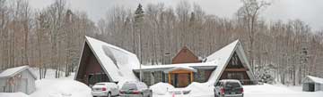 Birch Ridge Inn - still looks like winter.