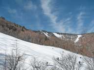 Killington Peak set against a brilliant sky from Superstar