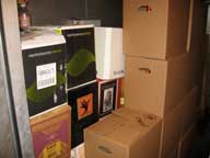 80 cases of wine waiting to be opened at this weekends Grand Tasting at the Killington Wine Festival
