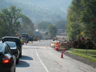 Road paving operations nearing completion on Route 4 in Killington.