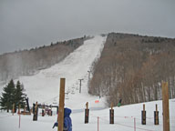 Snow making underway on Outer Limits