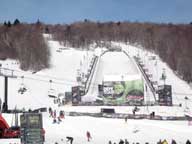 Superpipe at Bear Mountain for the Dew Tour