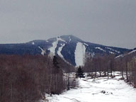 Killington Peak on a dreary, gray, day
