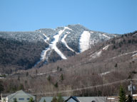 Killington peak with a fresh coat of pixie dust.  Click for a full panoramic view of the mountains at Killington.