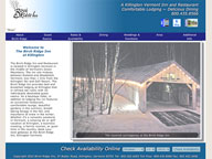 Home page for Birch Ridge Inn winter website