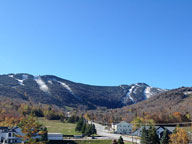 Killington Peak awaiting skiers and riders this morning.