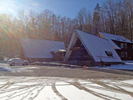 First snow of the season drapes the Birch Ridge Inn