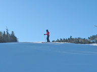 Skiing into the shadows