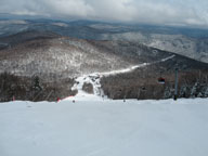 Needles Eye today at Killington... soft and chewy down the middle with sweet bumps on the side!