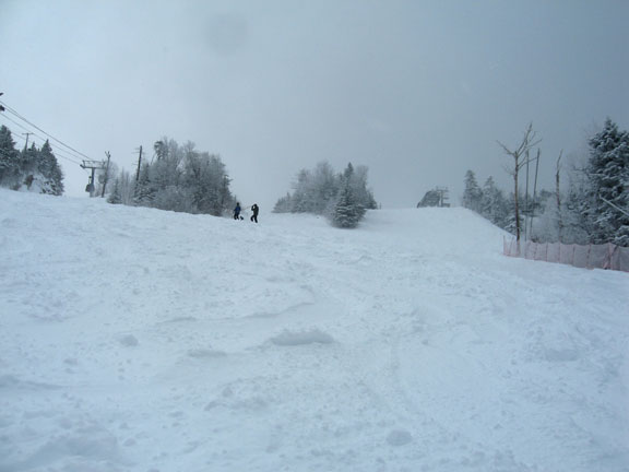 Needles Eye... a veritable rodeo of steep, deep, bumps.