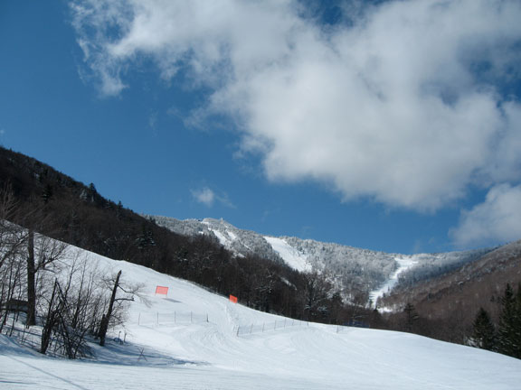 Killington Peak as seen from Superstar Quad.