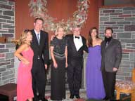 From left - Kelly, Tucker, Mary, Bill, Merisa, and Aaron heading out to the Library Centennial Ball