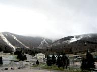 Snowmaking push on Killington Peak for top to bottom skiing and riding underway.