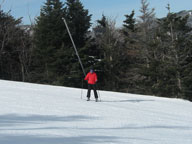 Mary striking a pose on Bittersweet.