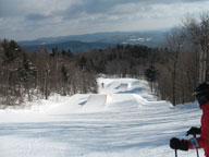 Mary looks on as KMS student sticks a jump on Dream Maker