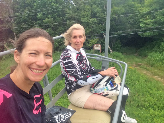 Mountain biking Snowdon at Killington