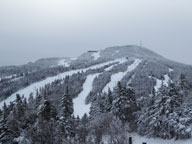A dark and foreboding Killington Peak