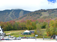 Fall colors surround Killington