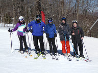 Group picture on Needles Eye<br />From Left, Jane, Chuckles, Mary, Ruts, Bill