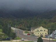 Dark clouds hide construction taking place at Killington Resort