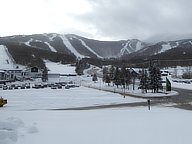 Killington Resort totally covered in snow